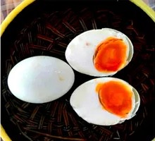 Spicy Oil Salted Duck Egg