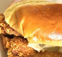 Coconut Curry Chicken Burger