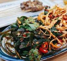Seaweed and Tofu Skin Platter