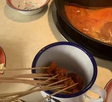 Skewered Spicy and Numbing Chicken Gizzards