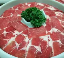 Freshly Sliced Wagyu Beef