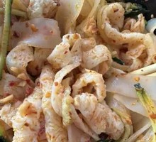 Cold Noodles with Beef Tendon Mix