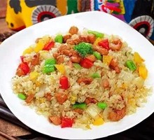 宫保鸡丁炒饭