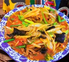 Xinjiang Noodles with Sauce