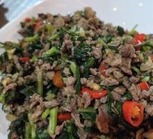 Mint Stir-fried Beef Minced