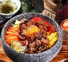 Black Pepper Steak Stone Pot Rice