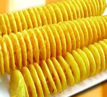 Golden Sweet Potato Tower Skewers