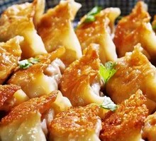 Pork and Chive Pan-Fried Dumplings
