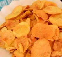 Fried Taro Slices