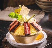 Mango Cake Snow Ice