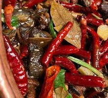 Simao Stir-Fried Black Chicken