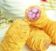Silver Threads Taro Roll