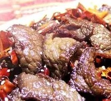 Oil-Poured Small Yellow Beef Jerky