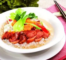 Pork Rib Rice Soup