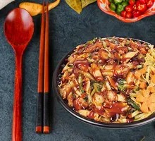 Honey-glazed BBQ Rice Bowl