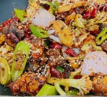 Spicy Chicken Dry Pot