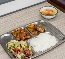 Three Meat, Three Vegetables