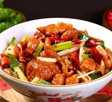 Dry-Fried Pork Intestines