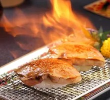 Grilled Foie Gras Sushi