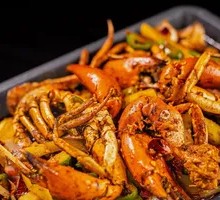 Large Garlic Crab (Small Portion)