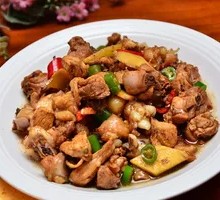 Stir-Fried Chicken with Old Ginger