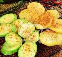 Stir-Fried Ecological Cucumber and Potato Platter