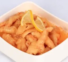 Lemon Marinated Chicken Feet