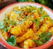 Spicy Fermented Tofu Fried Potatoes