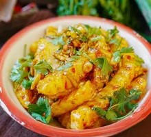 Fried Tofu with Fermented Black Bean Flavor
