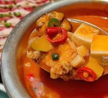 Korean Beef Soybean Paste Soup