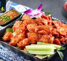 Crispy Pork Skin and Pork Belly Combo