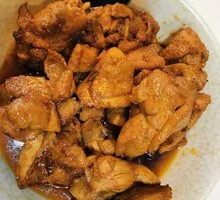Stewed Chicken with Mushrooms