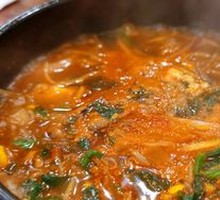 Seafood Soybean Paste Soup