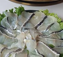 Freshly Sliced Wuchang Fish Fillet
