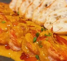 Curry Baguette Shrimp