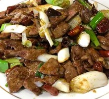 Scallion Stir-fried Liver