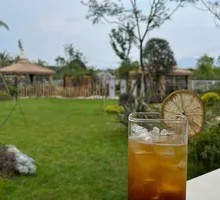 Lychee Sparkling Americano