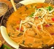 Sour Bamboo Shoot and Potato Soup
