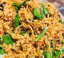 Sour Bamboo Shoot and Dried Pork Fried Rice
