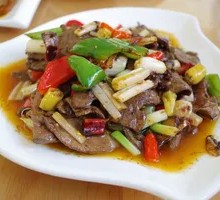 Stir-fried Pig Liver with Rice