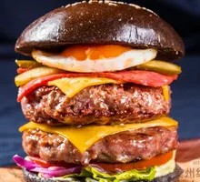 Signature Double Cheese Beef Burger