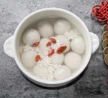 Glutinous Rice Flour with Fermented Rice Wine and Egg