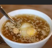 Sweet Egg with Fermented Rice Wine