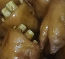 Golden Roasted Pig Trotter