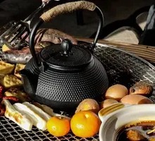 Two-Person Hearth Tea Brewing