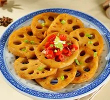 Spicy Braised Lotus Root Slices