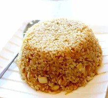 Fresh Meat and Potato Stir-Fried Rice