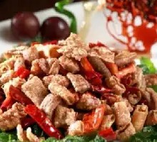 Fried Beef Intestines