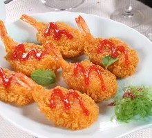 Golden Butterfly Shrimp