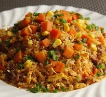 Spicy Beef Fried Rice
